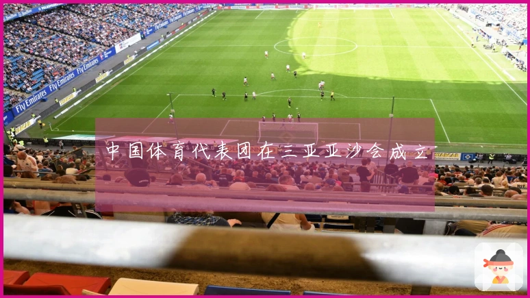 中国体育代表团在三亚亚沙会成立