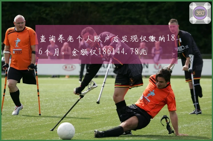 查询养老个人账户后发现仅缴纳186个月，余额仅186144.78元